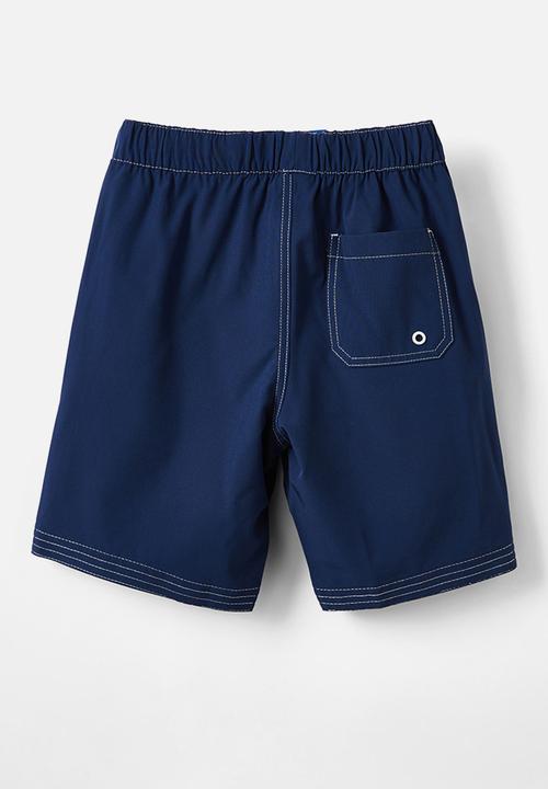 Cotton On - Bobby stretch board short - in the navy/white stitch