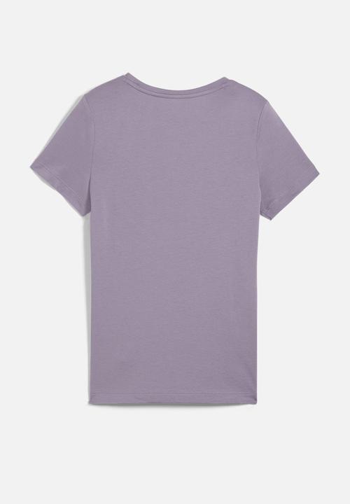 PUMA - Ess Logo Tee G - Pale Plum
