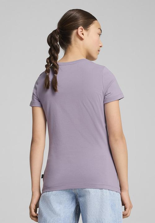 PUMA - Ess Logo Tee G - Pale Plum