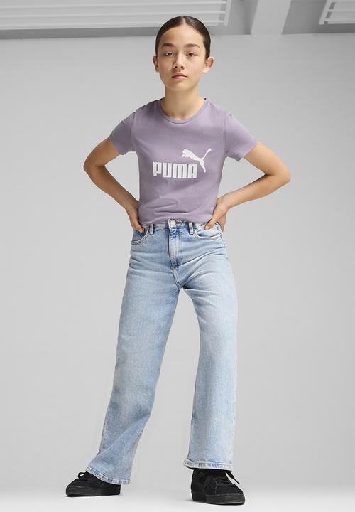 PUMA - Ess Logo Tee G - Pale Plum