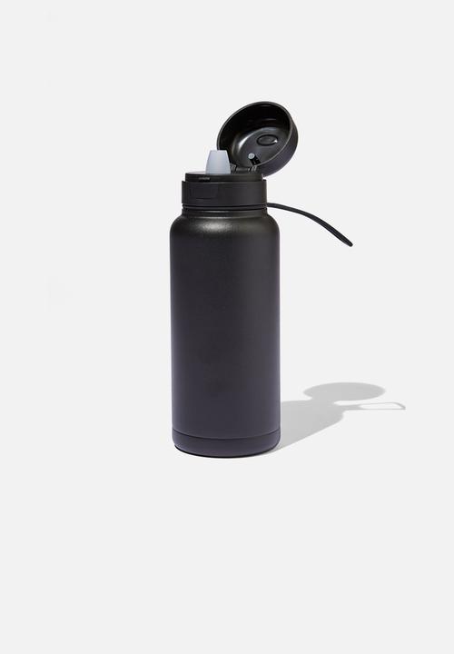 Typo - Grab And Go Drink Bottle 1L - Black