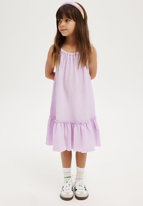Cotton On - Hallie tiered dress - lilac drop