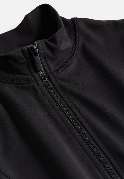 H&M - Zip-through top - black