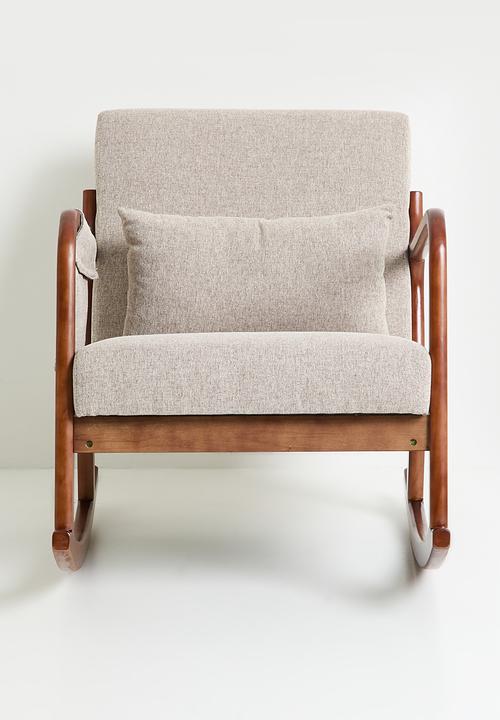 Sixth Floor - Kiro rocking chair - Grey