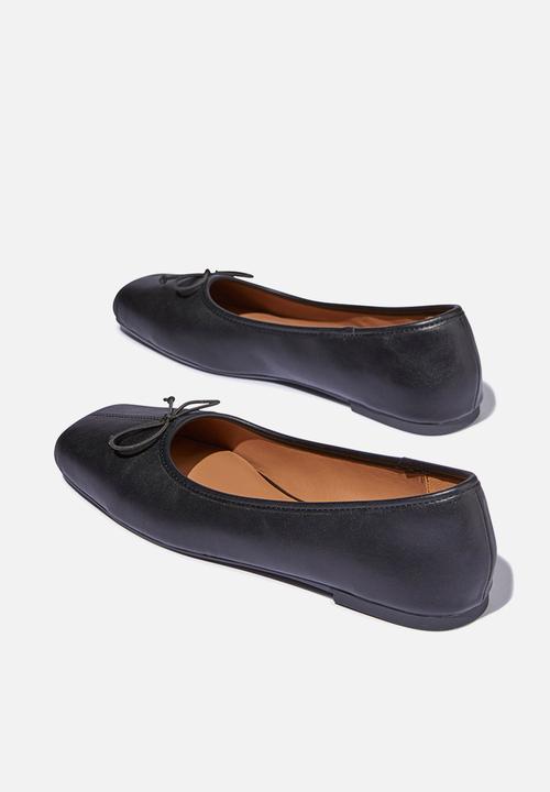 Cotton On - Ziggy ballet - black