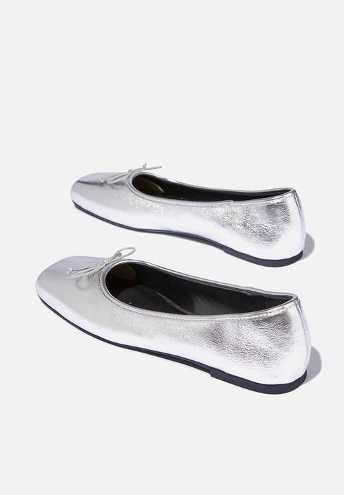 Cotton On - Ziggy ballet - silver