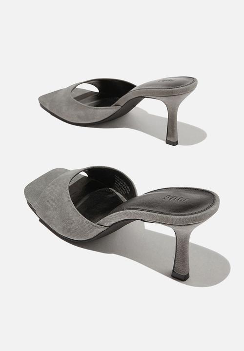 Cotton On - Edie minimal mule - washed grey