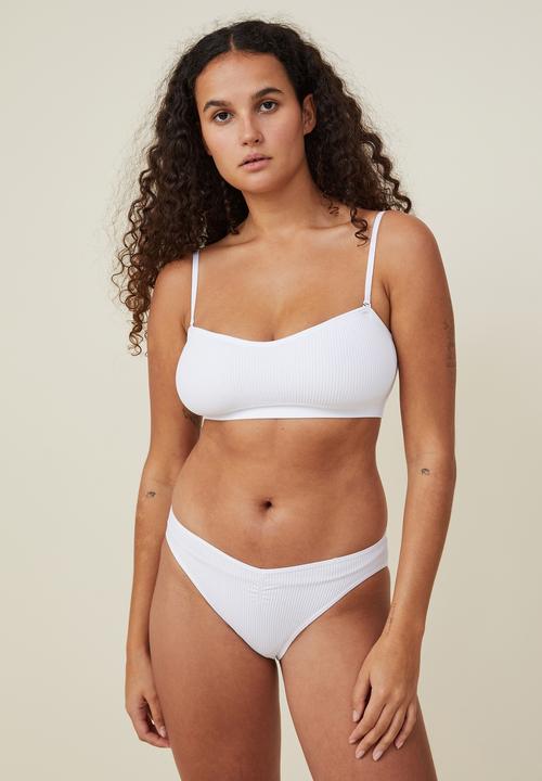 Cotton On - Seamless Sweetheart Padded Bandeau - White