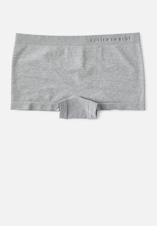 Cotton On - Seamless Light Weight Boyshort Brief 5 Pack - Multi