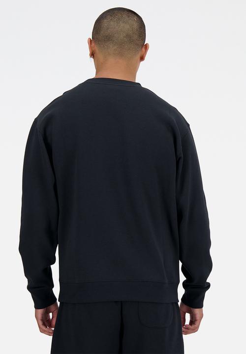 New Balance  - New Balance Brushed Fleece Crew - Black