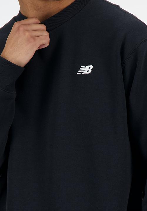 New Balance  - New Balance Brushed Fleece Crew - Black