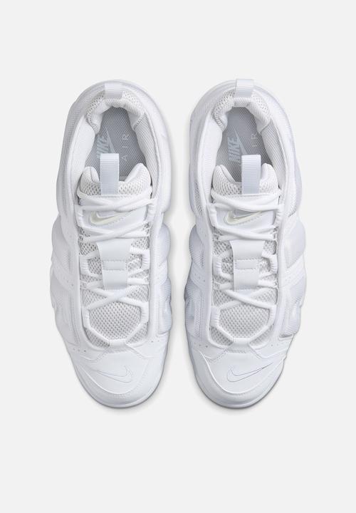 air max uptempo all white
