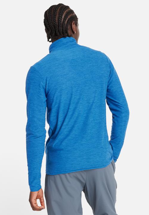 New Balance  - New Balance Space Dye QTR Zip - Blue Agate