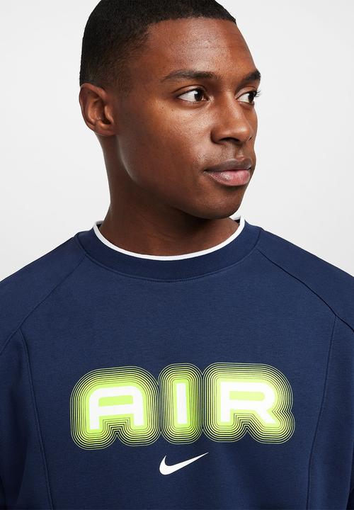 Nike - Nike Men's Air Crew - Midnight Navy