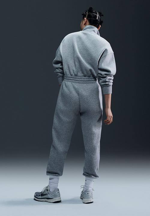 Nike - Nike Sportswear Phoenix Fleece - Dk Grey Heather/Sail