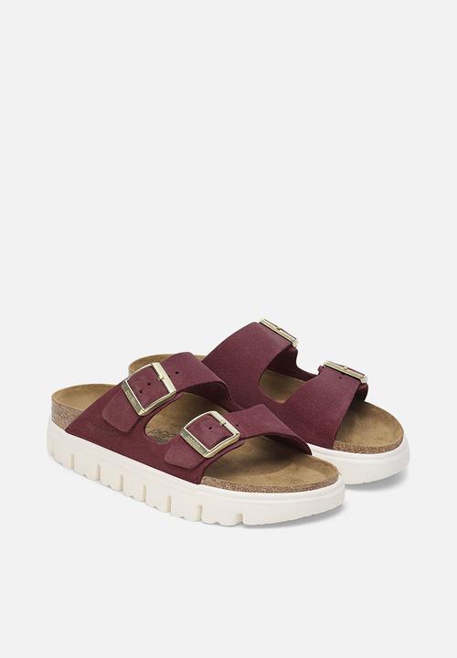 Birkenstock - Arizona chunky suede narrow - berry crush