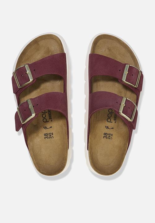 Birkenstock - Arizona chunky suede narrow - berry crush
