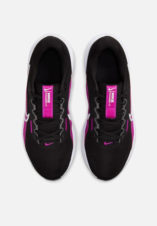Nike - Nike Downshifter 13 - black/white-vivid grape-iron grey