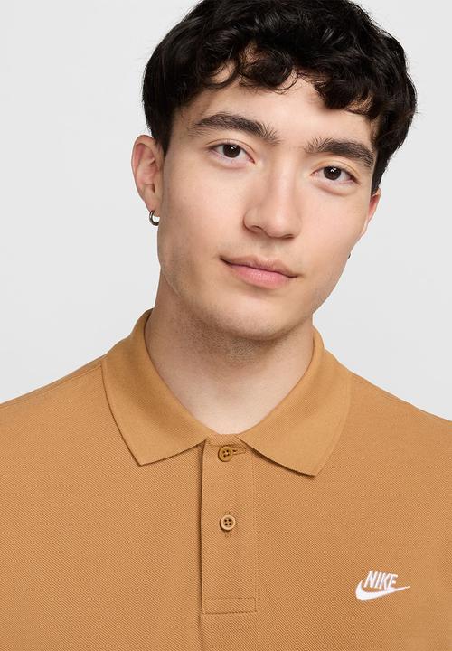 Nike - Club short sleeve polo pique - Flax