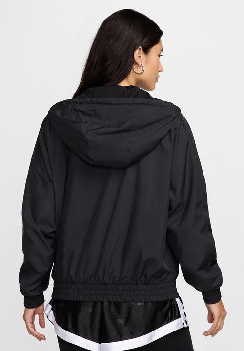 Nike - Nike essential UV woven jacket - Black/White