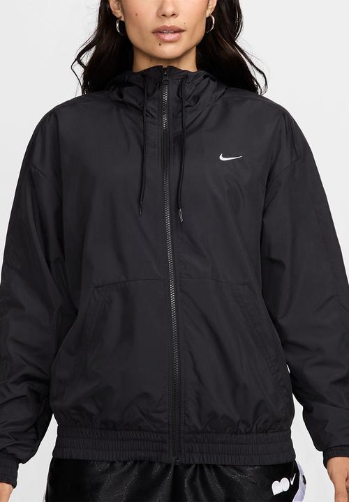 Nike - Nike essential UV woven jacket - Black/White