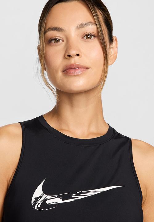 Nike - Nike One Swoosh tank - Black/White