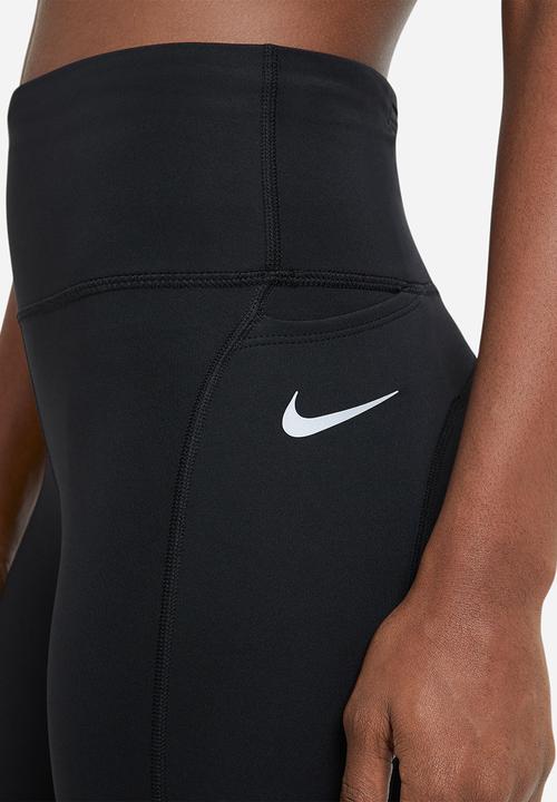 Nike - Nike Dri-FIT Fast Crop - Black/Reflective Silv