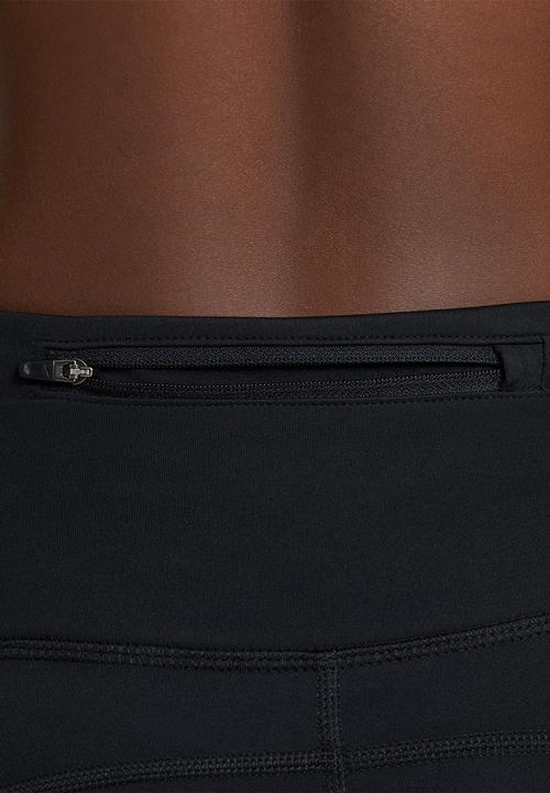 Nike - Nike Dri-FIT Fast Crop - Black/Reflective Silv
