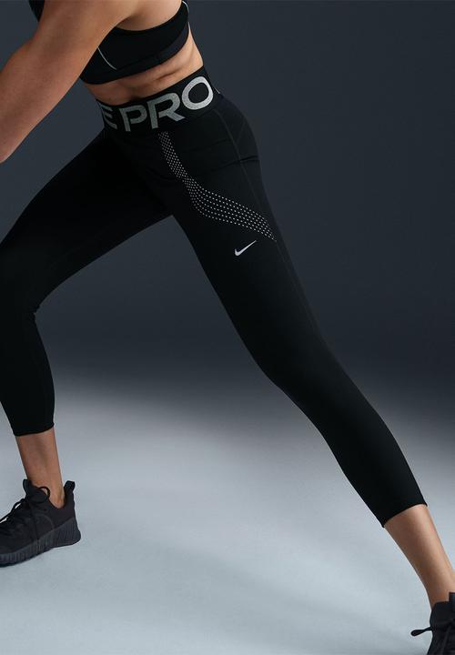 Nike - Nike Sculpt Dry fit 7/8 tight - Black/Reflective Silv