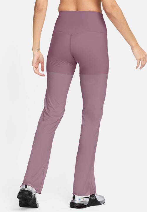 Nike - Nike dry fit sheer pant - Plum Dust/Jcg