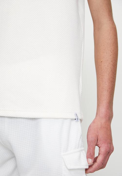 Brave Soul - Polo T-Shirts - Cream