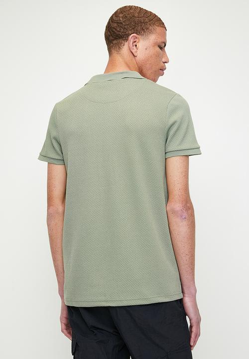 Brave Soul - Polo T-Shirts - Washed Sage