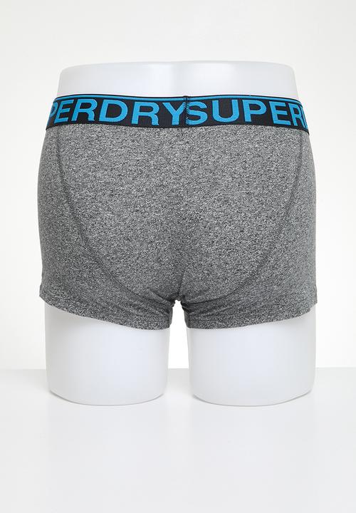 Superdry. - Trunk Triple Pack - Karst Black Mega Grit/NOOS Grey Marl/Asphalt Grey