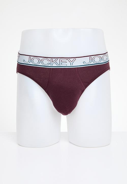 Jockey - 3 PK Plain New Gen Jockey Brief  - Multi
