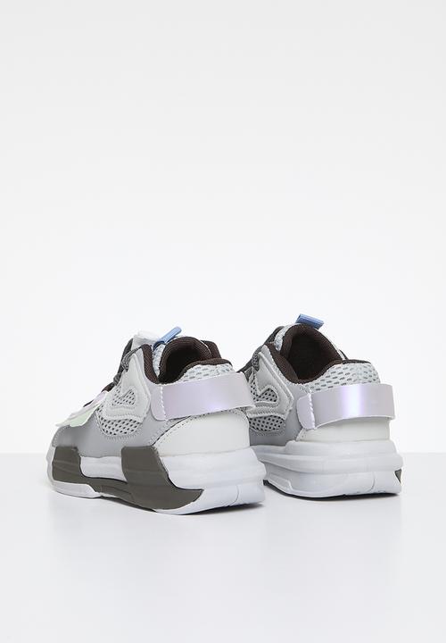 Pop Candy - Swivel lace up sneakers - grey