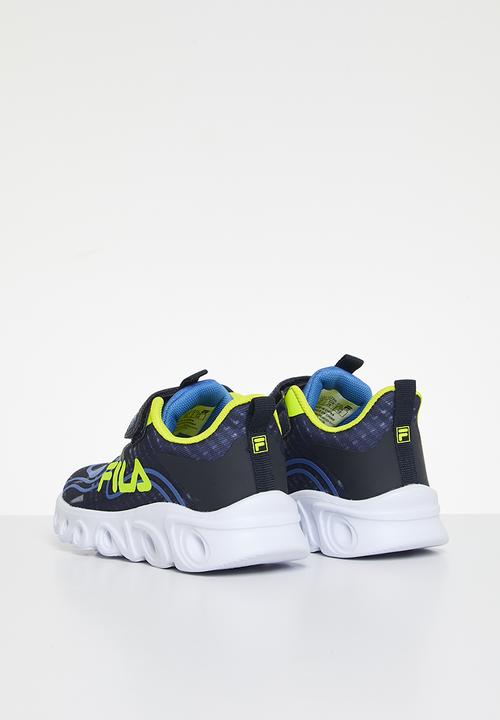 FILA - Cam Lights Infants - Black/Lime/Blue