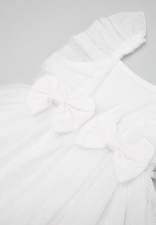 Pop Candy - Frill dress - white