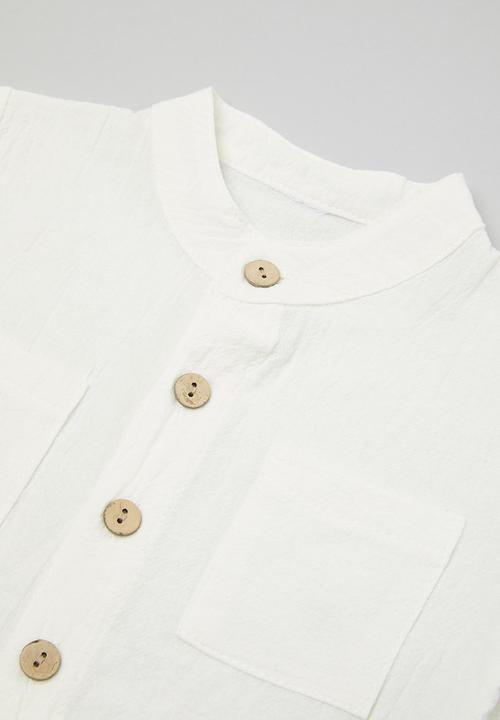 Pop Candy - Shirt & short set - white