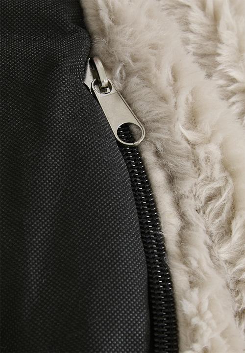 Sixth Floor - Fur Bean Bag - Grey Morn