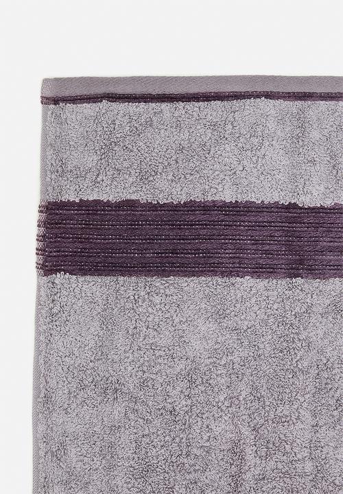 Bathroom Solutions - Lux towel set of 3 - lavender