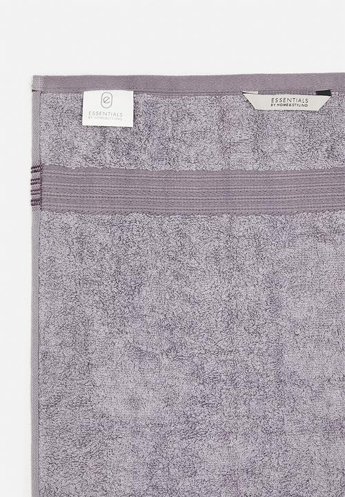 Bathroom Solutions - Lux towel set of 3 - lavender