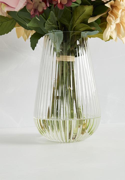 Silk By Design - Hydrangea, Dahlia & Pompom Arrangement – multi 