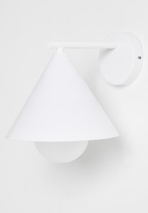 Sixth Floor - Coni Wall Lamp -  White