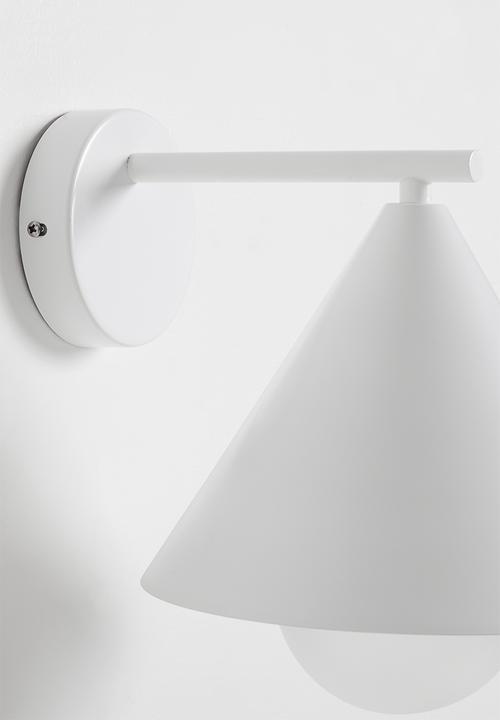 Sixth Floor - Coni Wall Lamp -  White