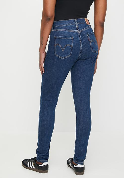 Levi’s® - Curvy Hirise Superskinny - Blue Wave Dark