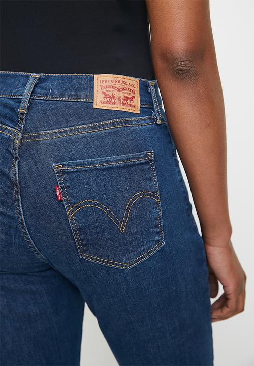 Levi’s® - Curvy Hirise Superskinny - Blue Wave Dark