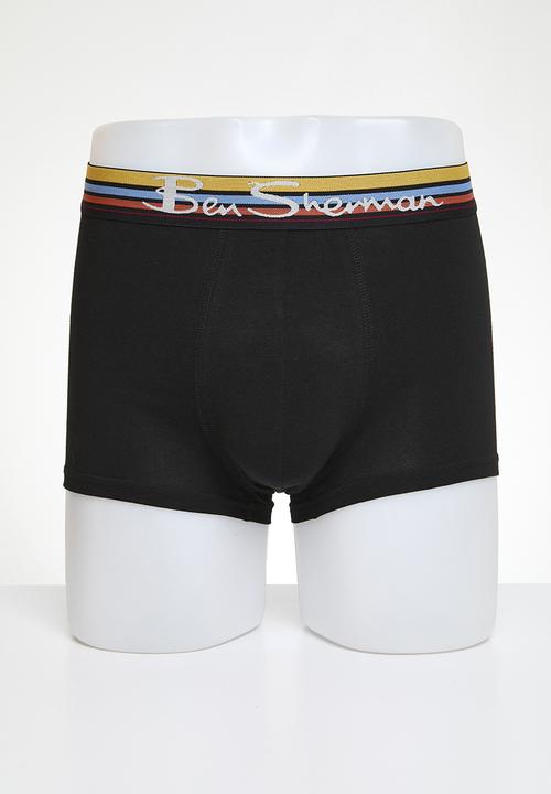 Ben Sherman - Bs Trunks Oscar 3 Pack - Black