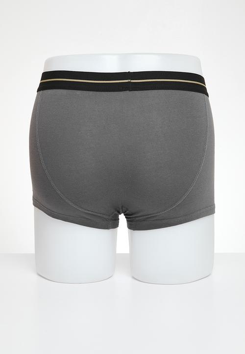 Ben Sherman - Bs Trunks Hector 3 Pack - Grey/Sand