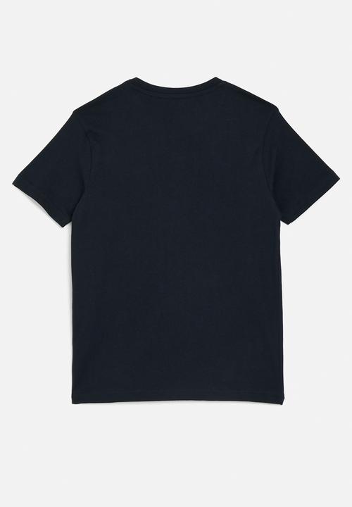POLO - Boys cooper embossed short sleeve tee - navy