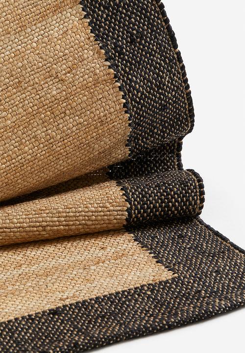 H&M - Rectangular jute rug - beige,multi